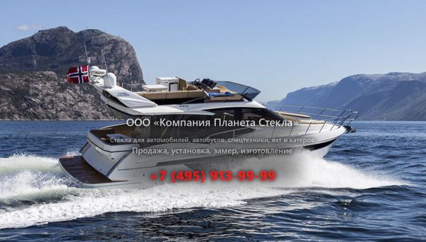 Стекло для моторная яхта с флайбриджем, круизер Galeon 460 FLY