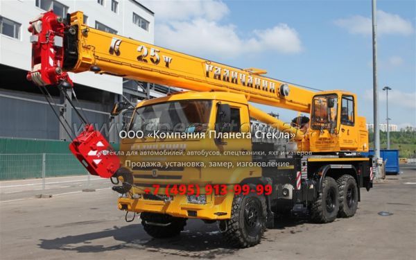 Стекло для автокран Галичанин КС-55713-5Л