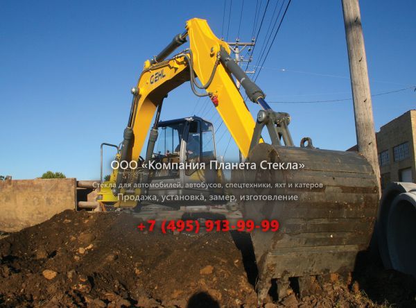 Стекло для гусеничных экскаваторов Gehl 1202