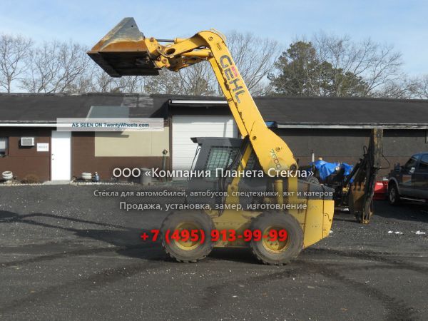 Стекло для мини-погрузчиков с бортовым поворотом Gehl 7600
