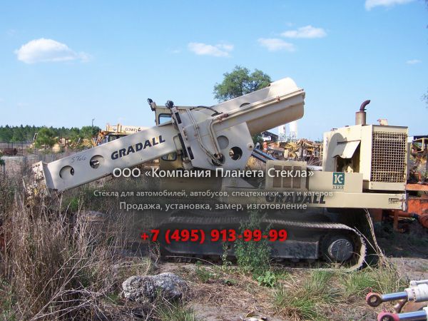 Стекло для колёсных экскаваторов Gradall G880
