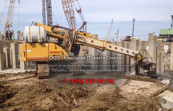 Стекло для гусеничных экскаваторов Gradall XL3200
