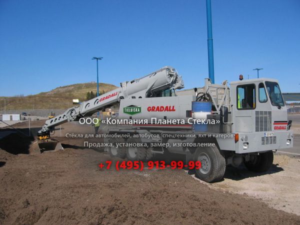 Стекло для экскаваторы-планировщиков Gradall XL4100