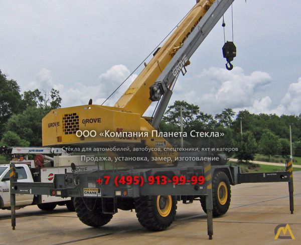 Стекло для автокран Grove RT530E-2