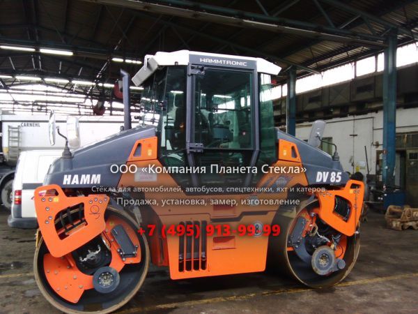 Стекло для комбинированных катков Hamm DV 85 TO