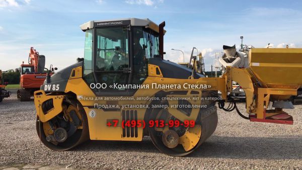 Стекло для комбинированных катков Hamm DV 85 TV
