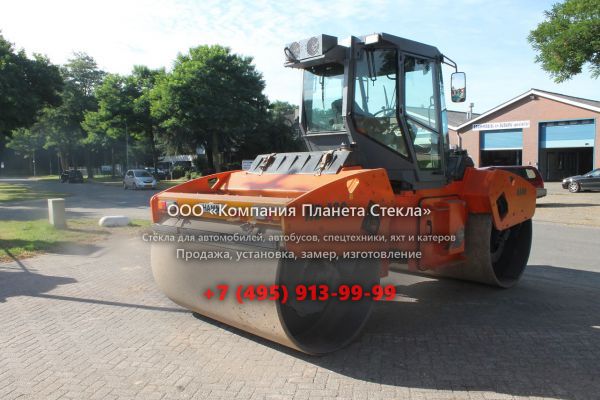 Стекло для гладковальцовых катков Hamm HD 130