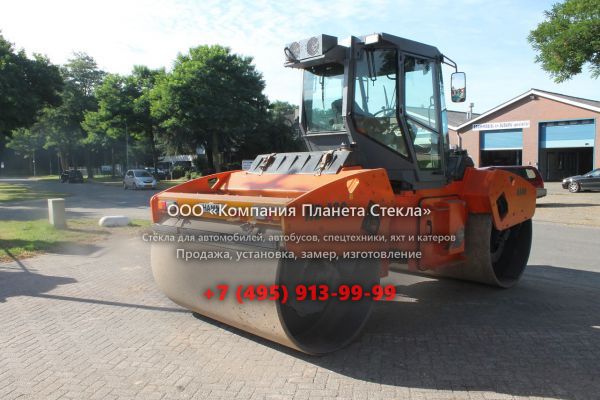 Стекло для гладковальцовых катков Hamm HD 130