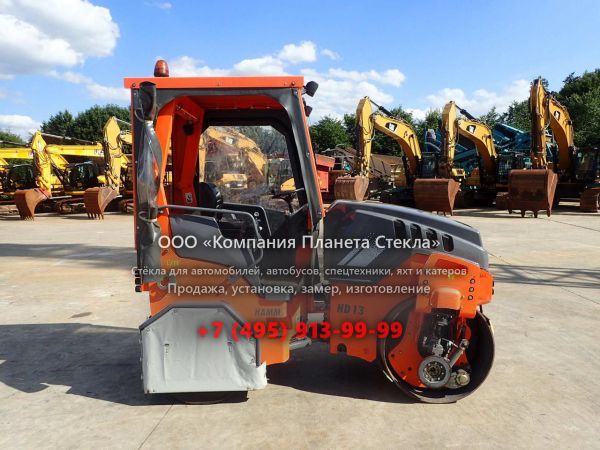 Стекло для комбинированных катков Hamm HD 13 VT