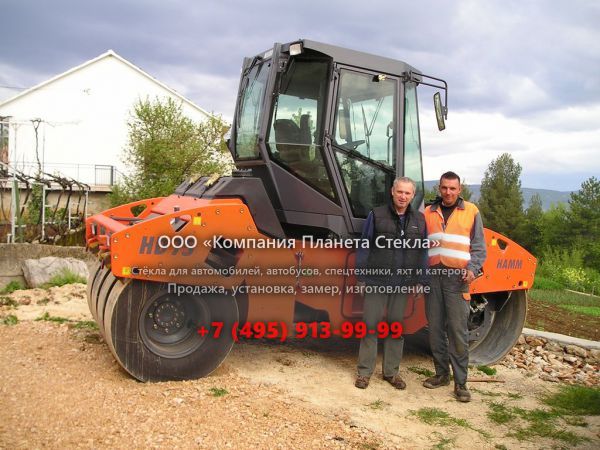 Стекло для комбинированных катков Hamm HD 75K
