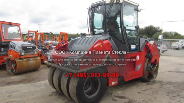 Стекло для комбинированных катков Hamm HD+ 90 VT