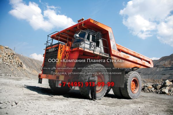 Стекло для карьерных самосвалов Hitachi EH 1700