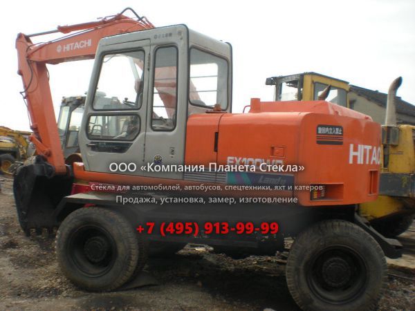 Стекло для колёсных экскаваторов Hitachi EX100WD