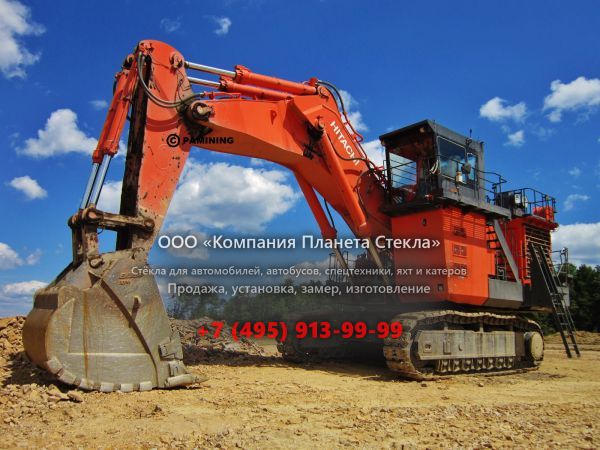 Стекло для карьерных экскаваторов Hitachi EX1900