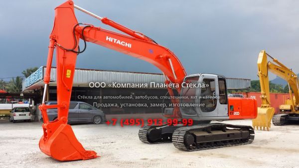 Стекло для гусеничных экскаваторов Hitachi EX200-5