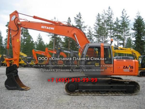 Стекло для гусеничных мини-экскаваторов Hitachi EX22-2