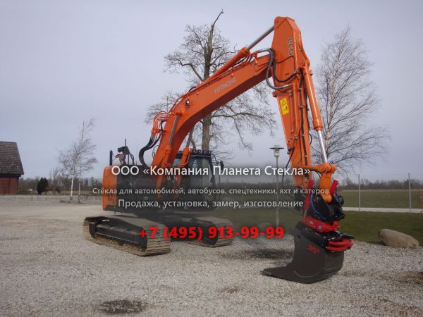 Стекло для гусеничных экскаваторов Hitachi EX225