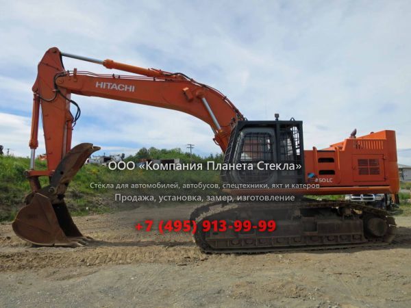 Стекло для гусеничных экскаваторов Hitachi EX450LC-5