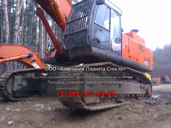 Стекло для гусеничных экскаваторов Hitachi EX450LCH