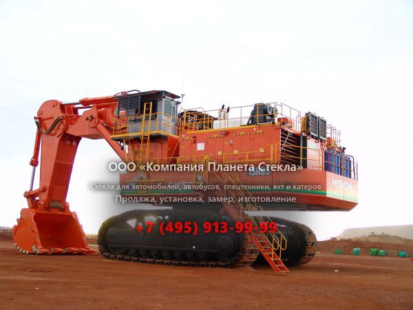 Стекло для карьерных экскаваторов Hitachi EX5500-6