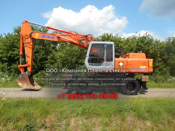 Стекло для колёсных экскаваторов Hitachi FH200W-3