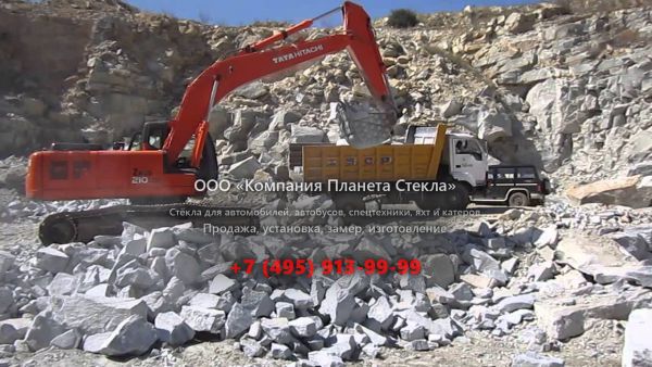 Стекло для гусеничных экскаваторов Hitachi ZAXIS 210LCH