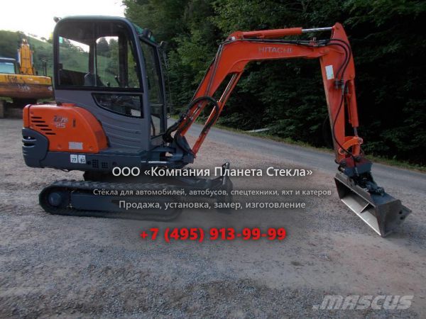 Стекло для гусеничных мини-экскаваторов Hitachi ZAXIS 25