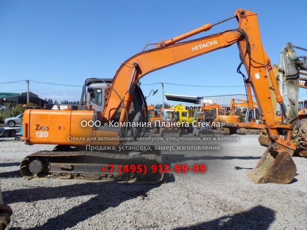 Стекло для гусеничных экскаваторов Hitachi ZX120LC