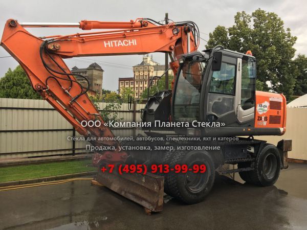 Стекло для колёсных экскаваторов Hitachi ZX140W-3