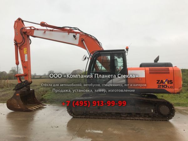 Стекло для гусеничных экскаваторов Hitachi ZX225LC