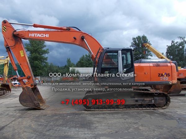 Стекло для гусеничных экскаваторов Hitachi ZX240K