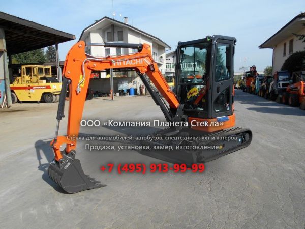 Стекло для гусеничных мини-экскаваторов Hitachi ZX26U-5A