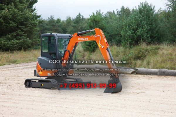 Стекло для гусеничных мини-экскаваторов Hitachi ZX38U-5A
