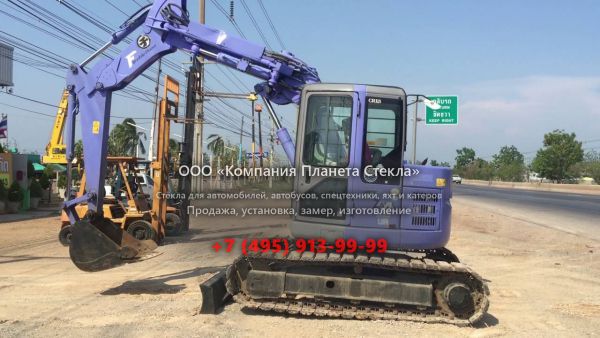 Стекло для гусеничных экскаваторов Hitachi ZX75UR-3