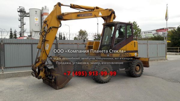 Стекло для колёсных экскаваторов Hydrema M 1500B