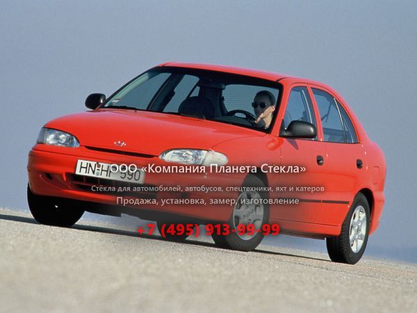 Стекло для Hyundai Accent лифтбэк 1994 - 1997, X3