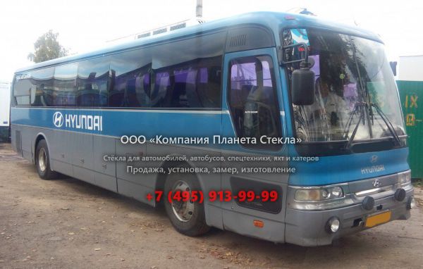 Стекло для междугородних автобусы Hyundai Aero Space D6AB-D