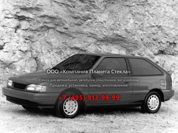 Стекло для Hyundai Excel хетчбэк 1989 - 1991, X2