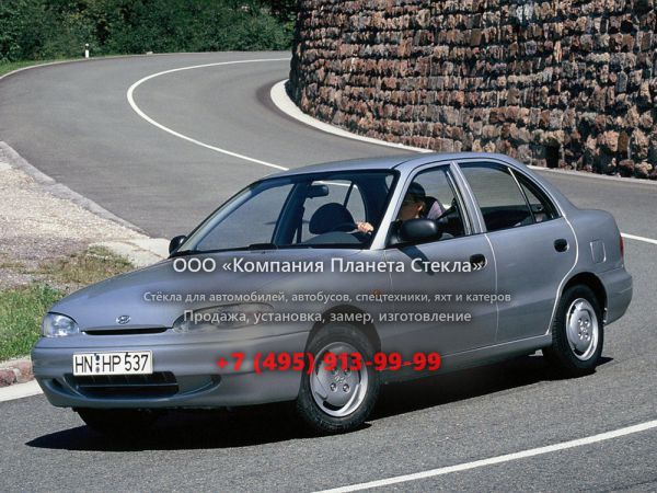 Стекло для Hyundai Excel хетчбэк 1994 - 1997, X3