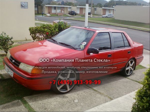 Стекло для Hyundai Excel седан 1991 - 1994, X2 [рестайлинг]