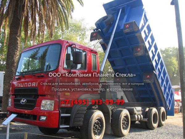 Стекло для шасси Hyundai HD 370