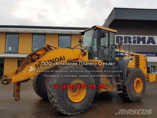 Стекло для колёсных погрузчиков Hyundai HL 780-3A