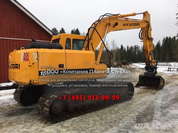 Стекло для гусеничных экскаваторов Hyundai R 180LC-7A