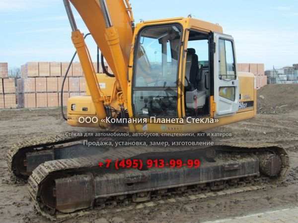 Стекло для гусеничных экскаваторов Hyundai R 250LC-7