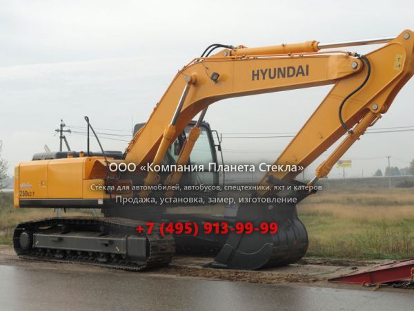 Стекло для гусеничных экскаваторов Hyundai R 250NLC-7
