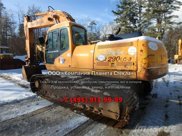 Стекло для гусеничных экскаваторов Hyundai R 290LC-3