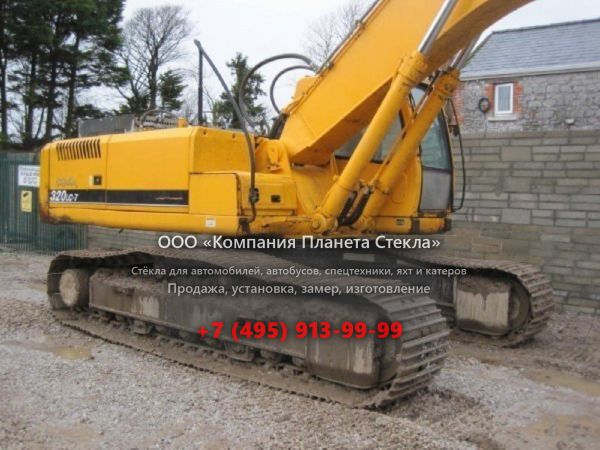 Стекло для гусеничных экскаваторов Hyundai R 320LC-7