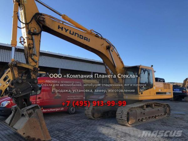 Стекло для гусеничных экскаваторов Hyundai R 320NLC-3