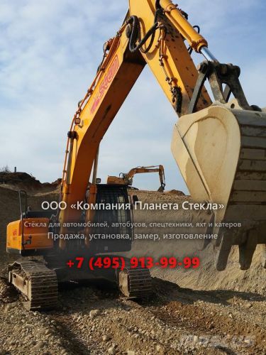 Стекло для гусеничных экскаваторов Hyundai R 320NLC-7