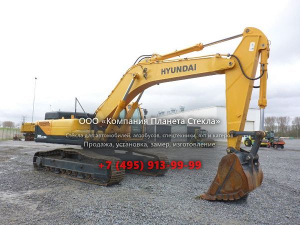 Стекло для гусеничных экскаваторов Hyundai R 380LC-9SH